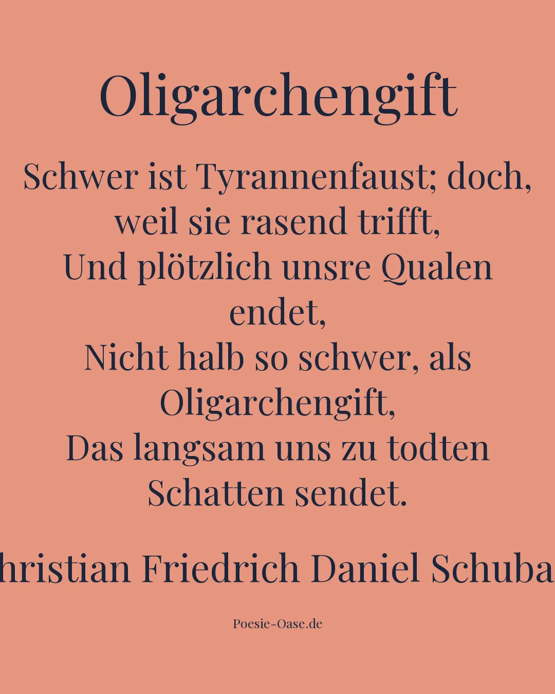 Illustration zu Oligarchengift