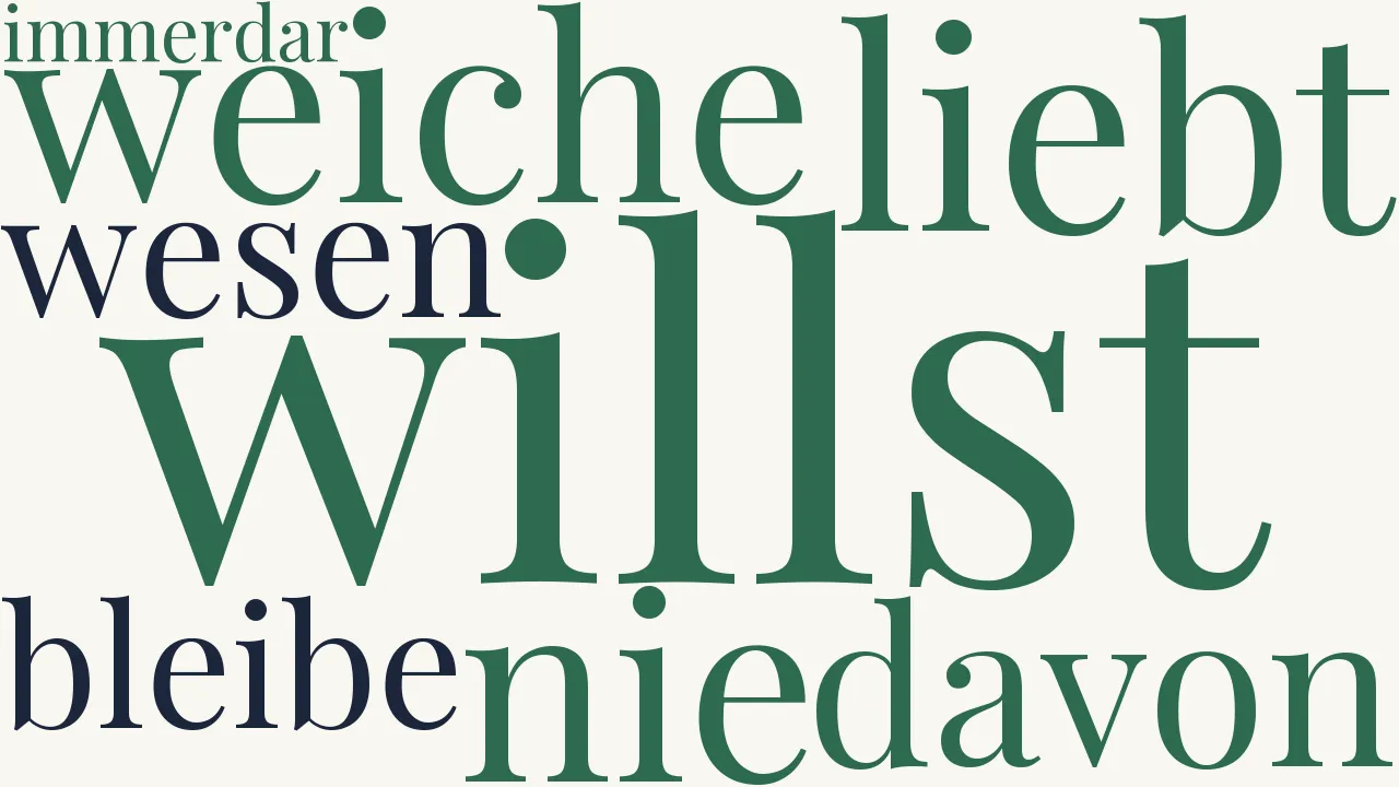 Wortwolke zu An Frances S. Osgood