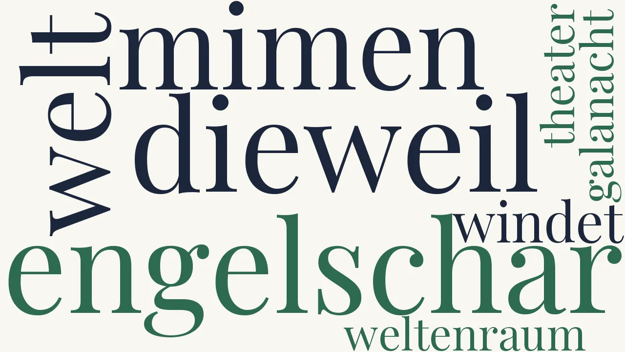 Wortwolke zu Der Eroberer Wurm
