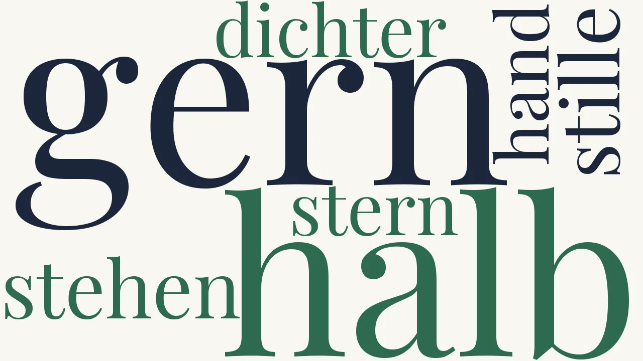 Wortwolke zu Hochzeitlied