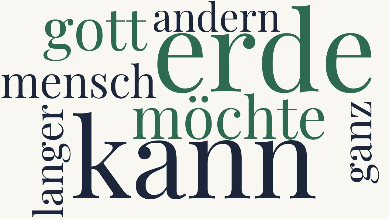Wortwolke zu Neue Liebe