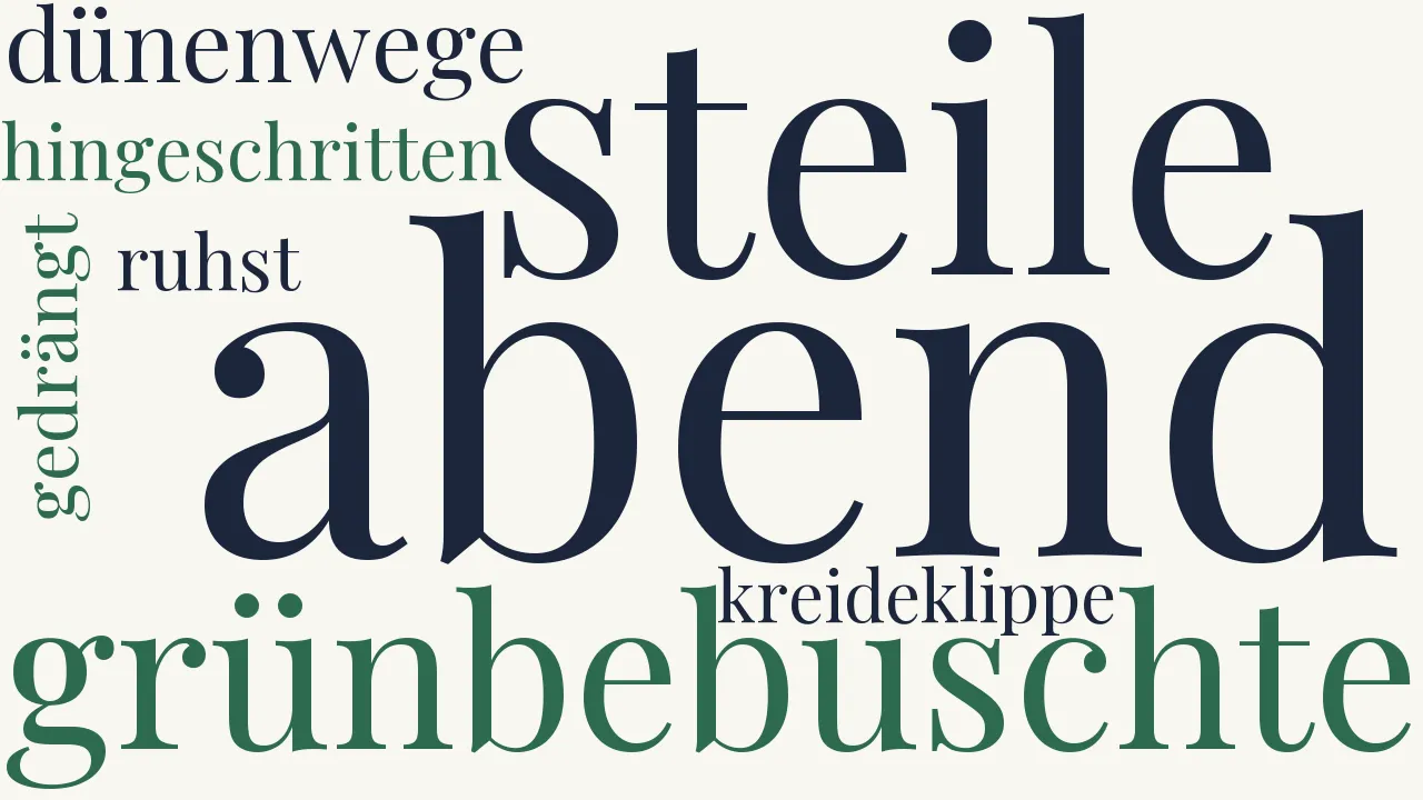 Wortwolke zu Lover′s Seat