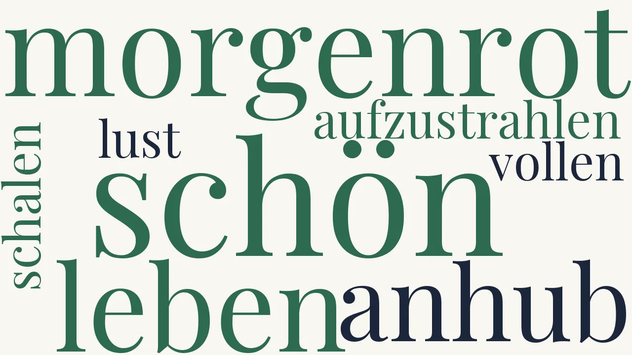 Wortwolke zu Ewige Jugend