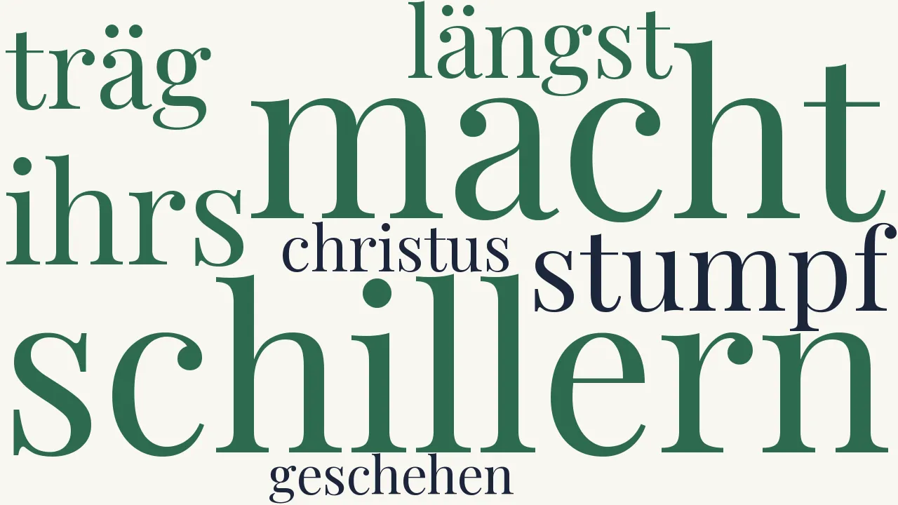 Wortwolke zu Die Deutschen