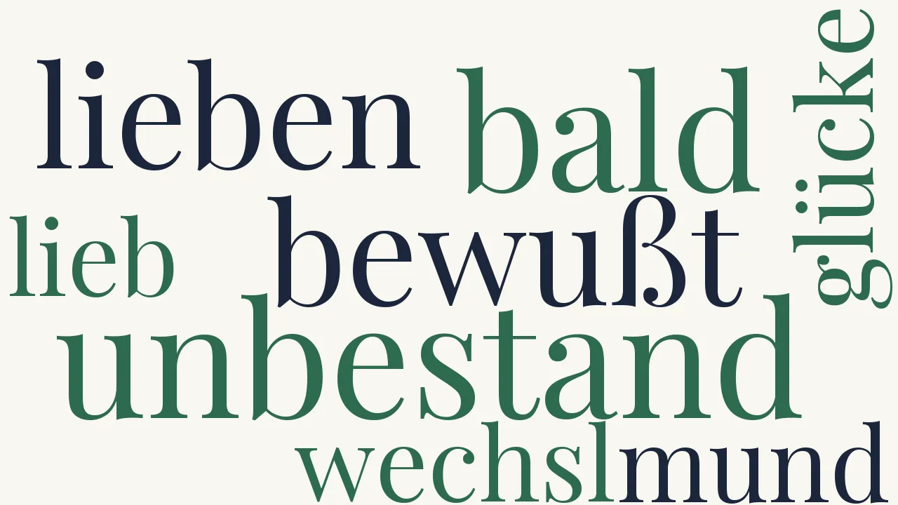 Wortwolke zu Rechtfertigung