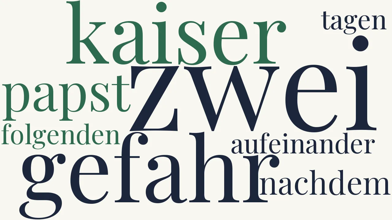 Wortwolke zu An Freund La Roche