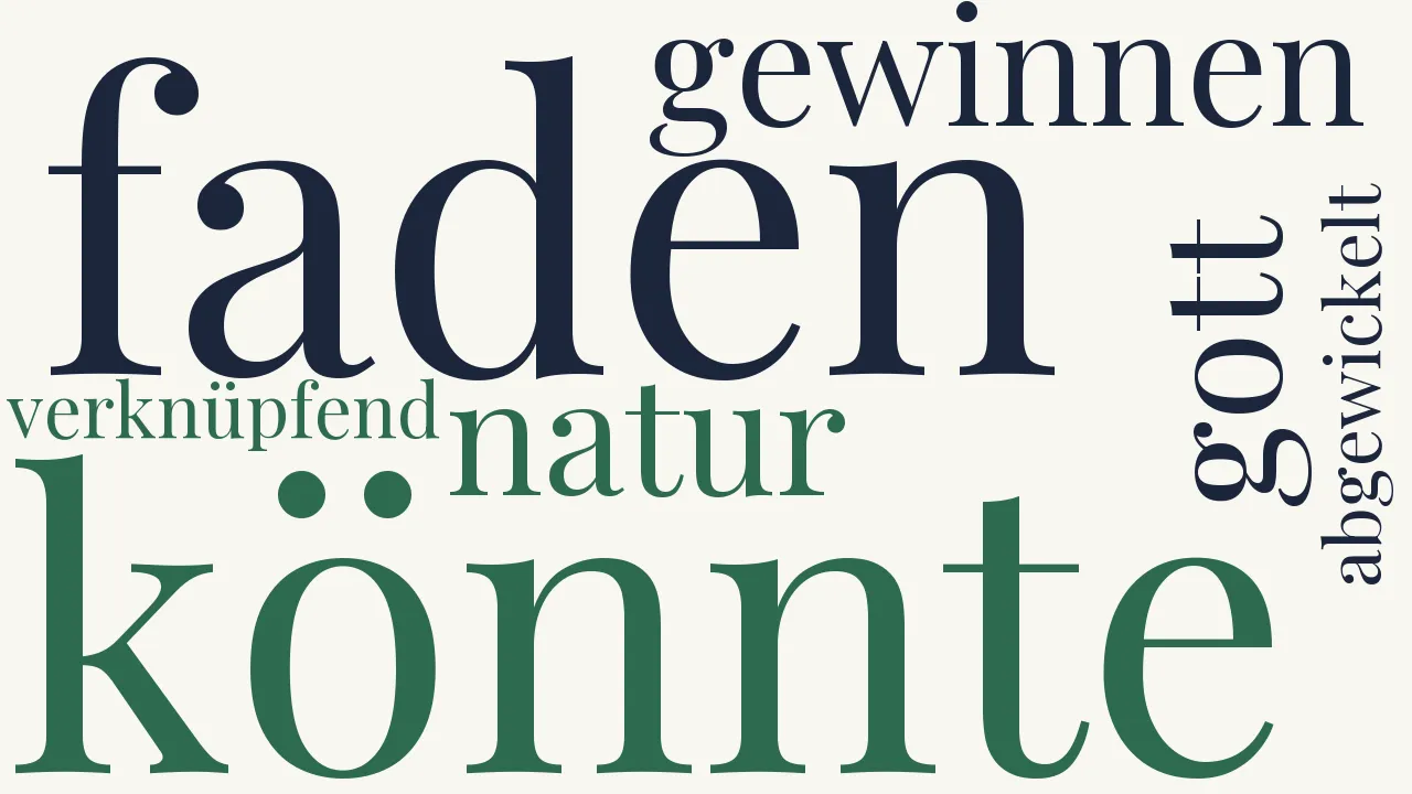 Wortwolke zu Mysterium