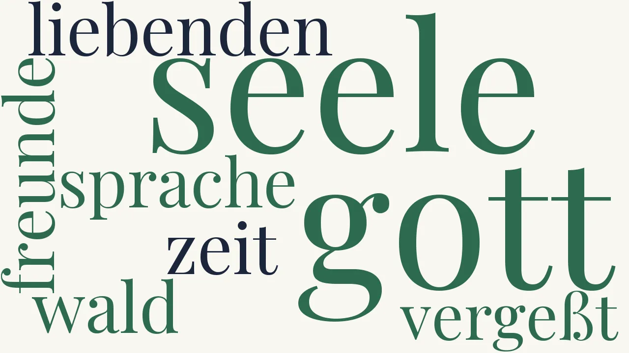 Wortwolke zu Die Liebe