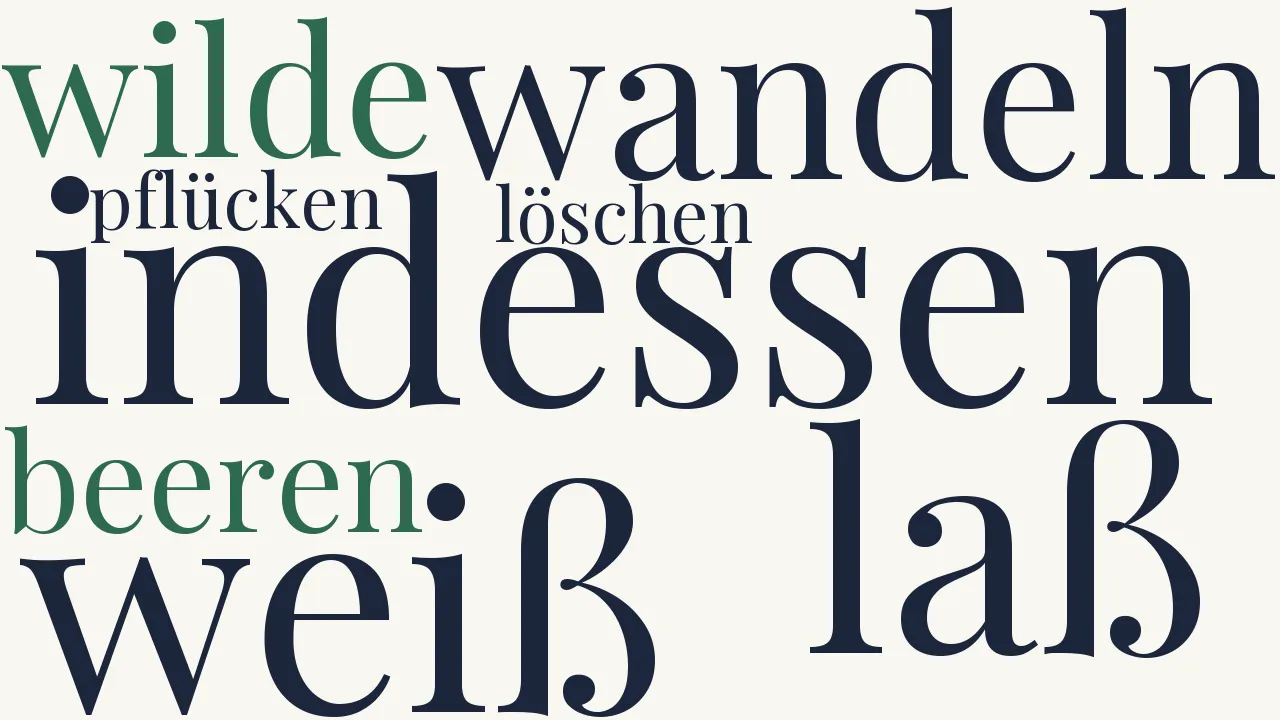 Wortwolke zu Heimat