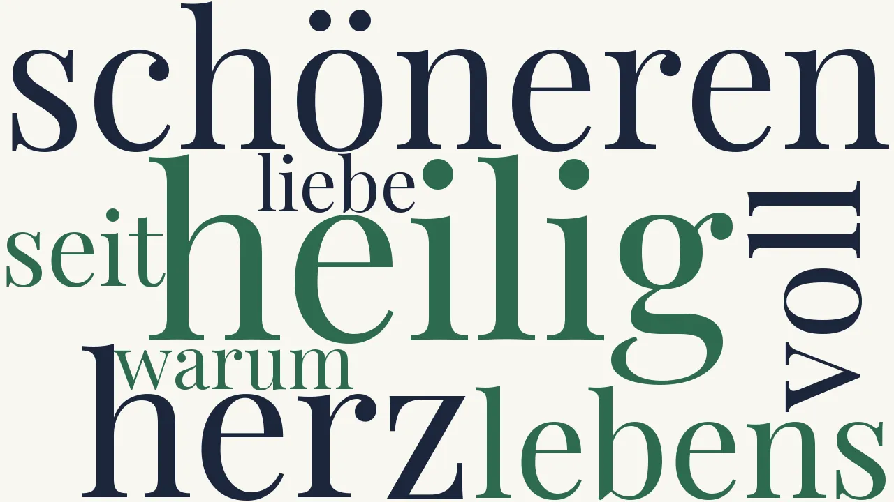 Wortwolke zu Menschenbeifall