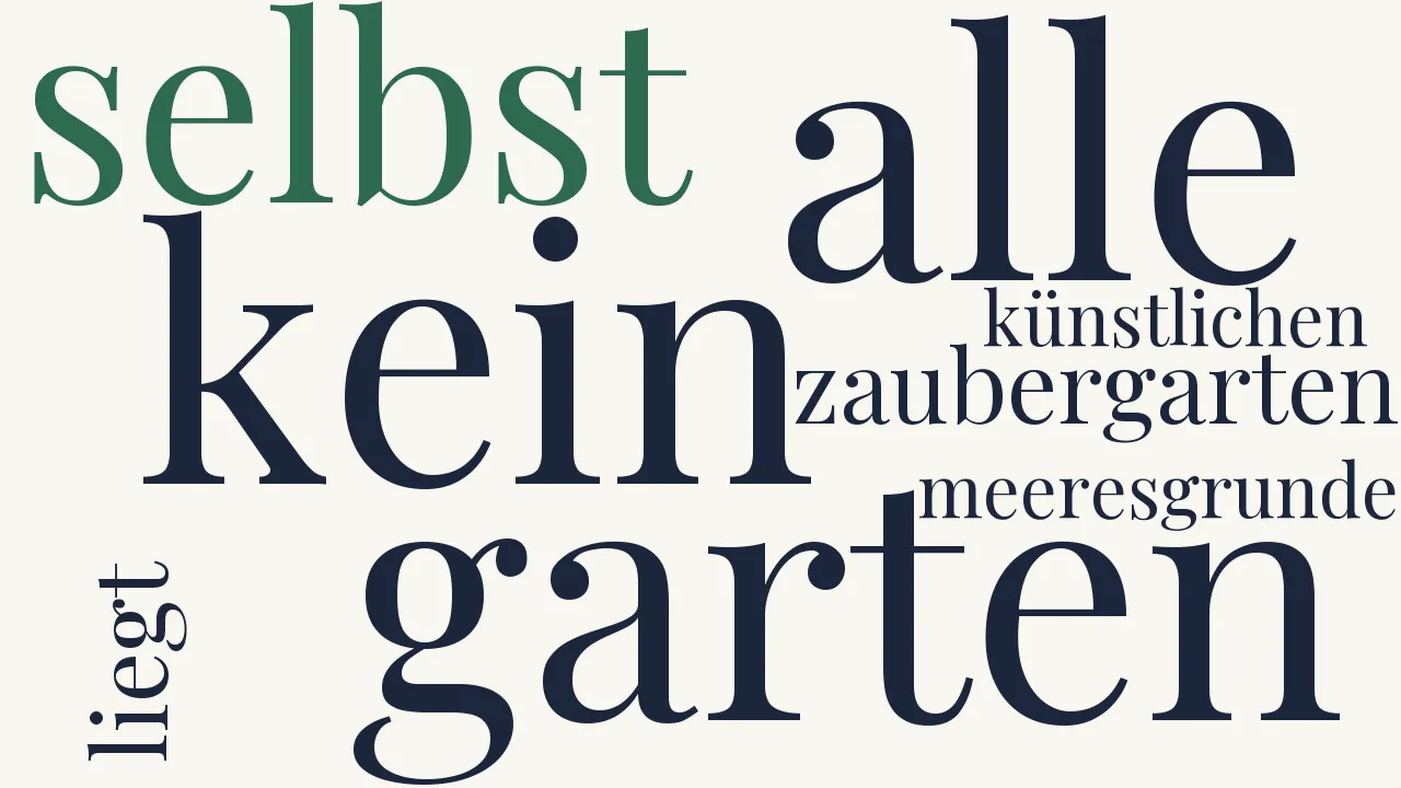 Wortwolke zu Calderon