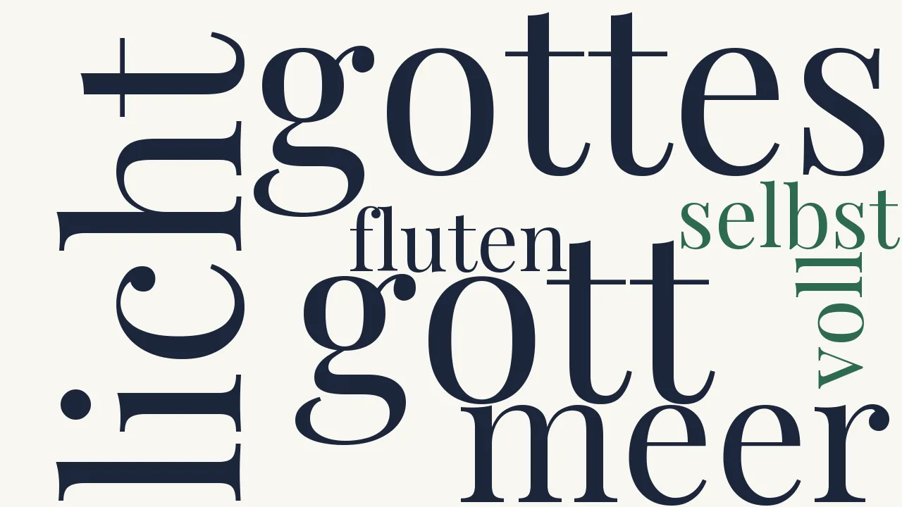 Wortwolke zu Unsre Zeit