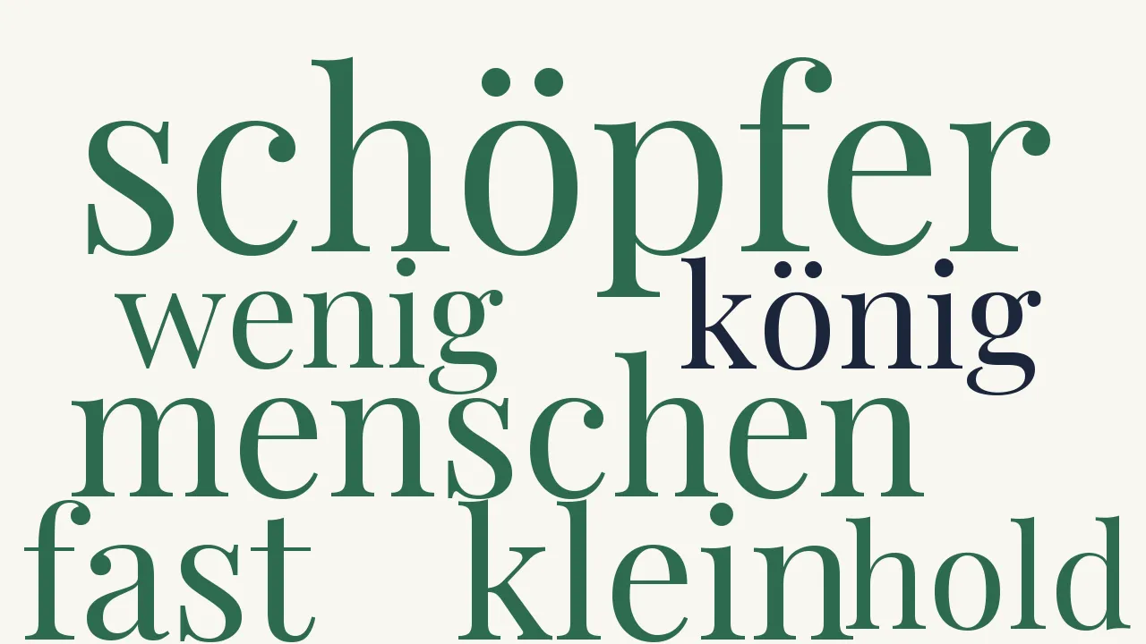 Wortwolke zu Großvater