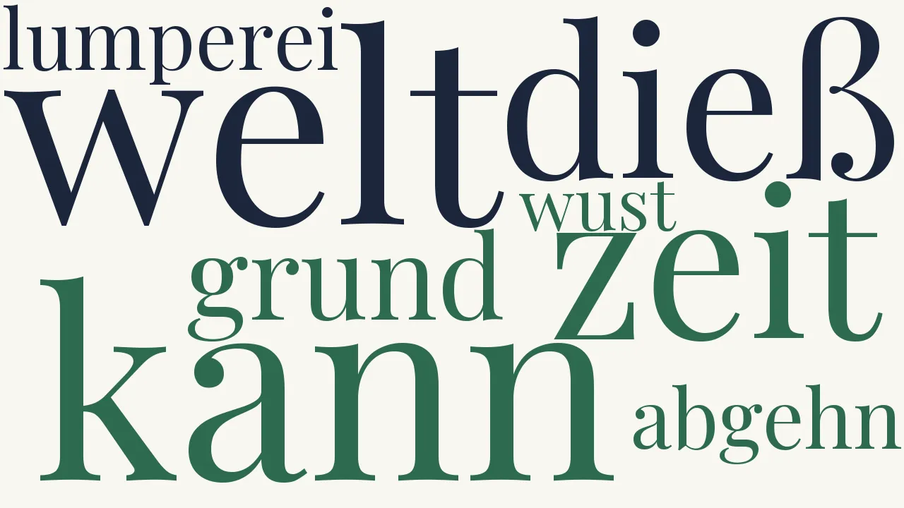 Wortwolke zu Opti-pessimistisch