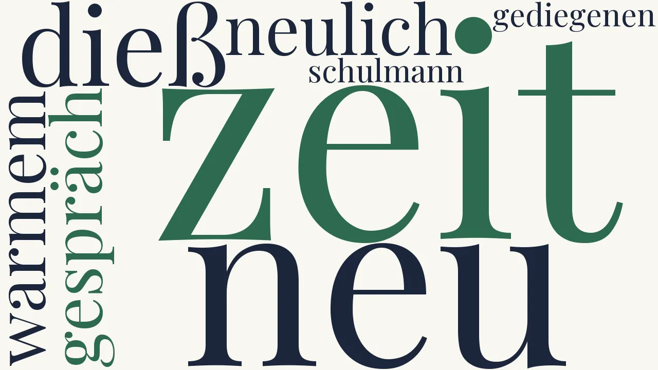 Wortwolke zu Schulmanns Schauer