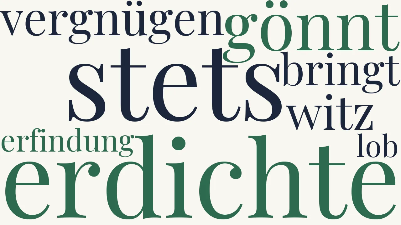 Wortwolke zu An Omphus
