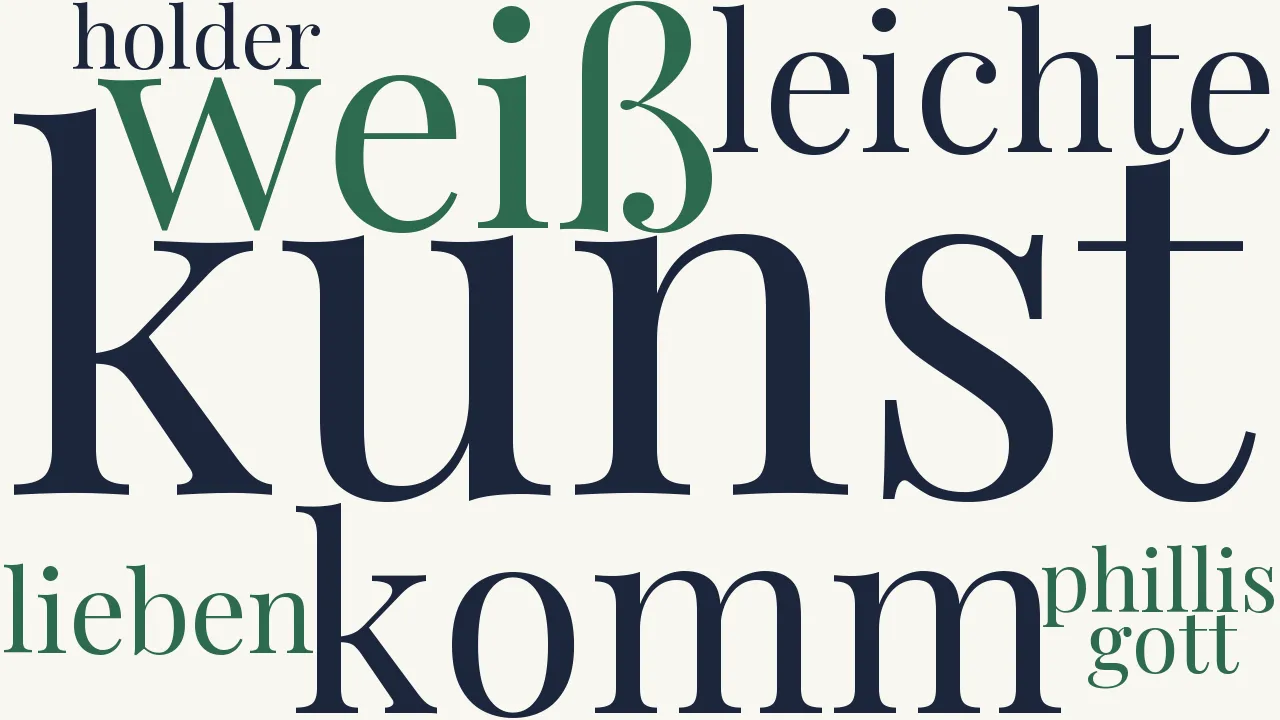Wortwolke zu Der Wunsch
