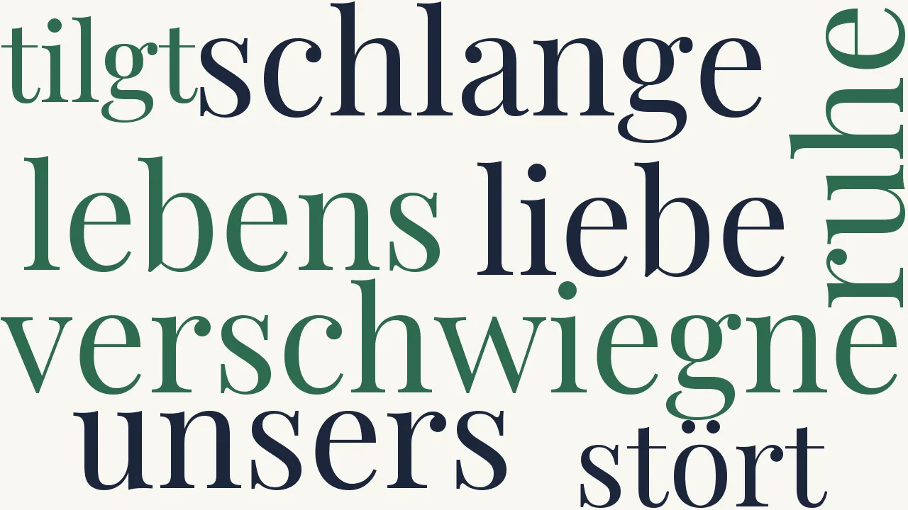 Wortwolke zu Eine Bemerkung