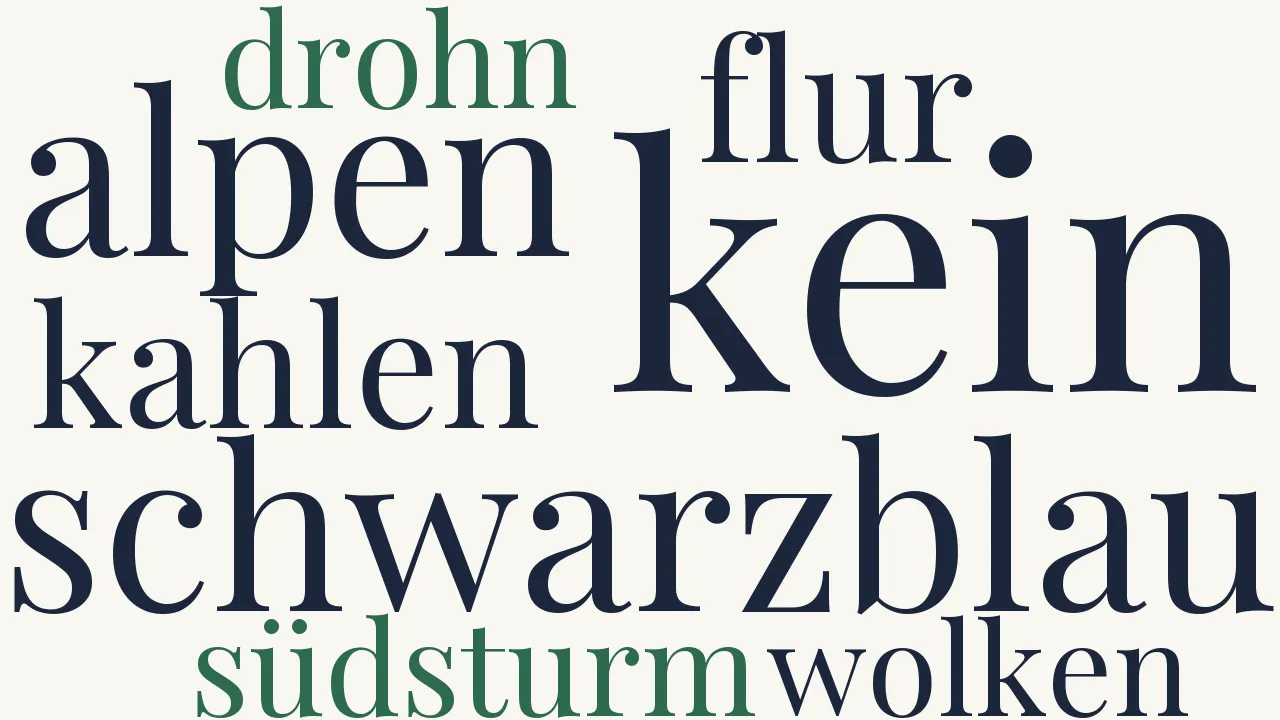 Wortwolke zu Marengo