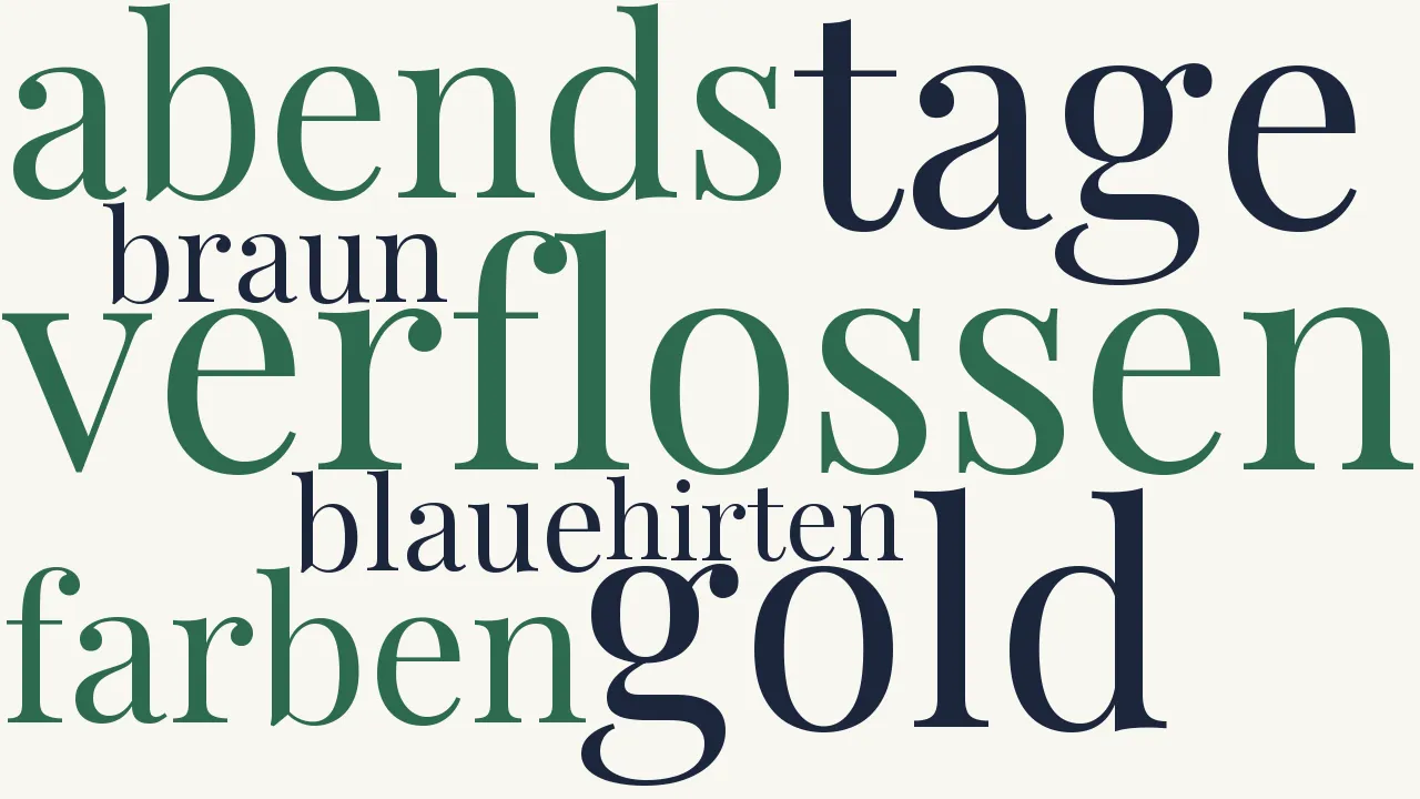 Wortwolke zu Rondel