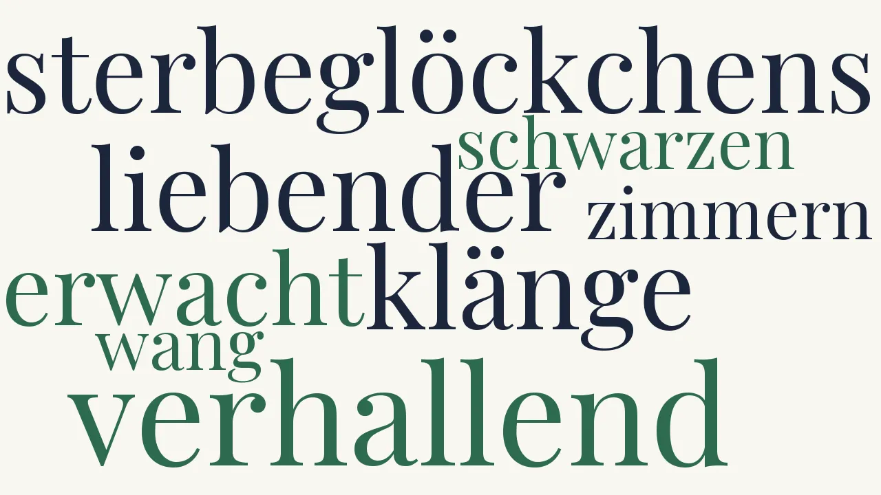 Wortwolke zu Traum des Bösen (2)