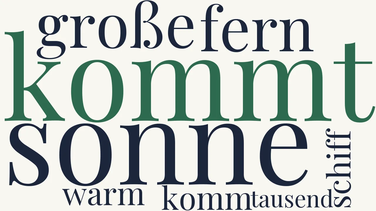 Wortwolke zu Romanze in allen Regenbogenfarben