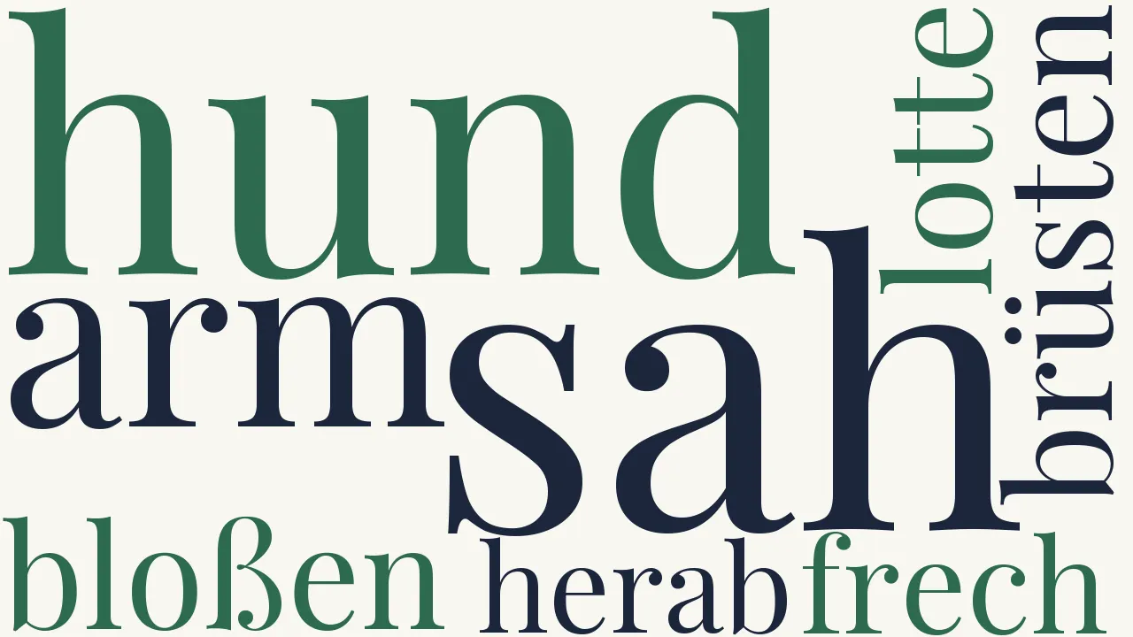 Wortwolke zu Der Irrtum