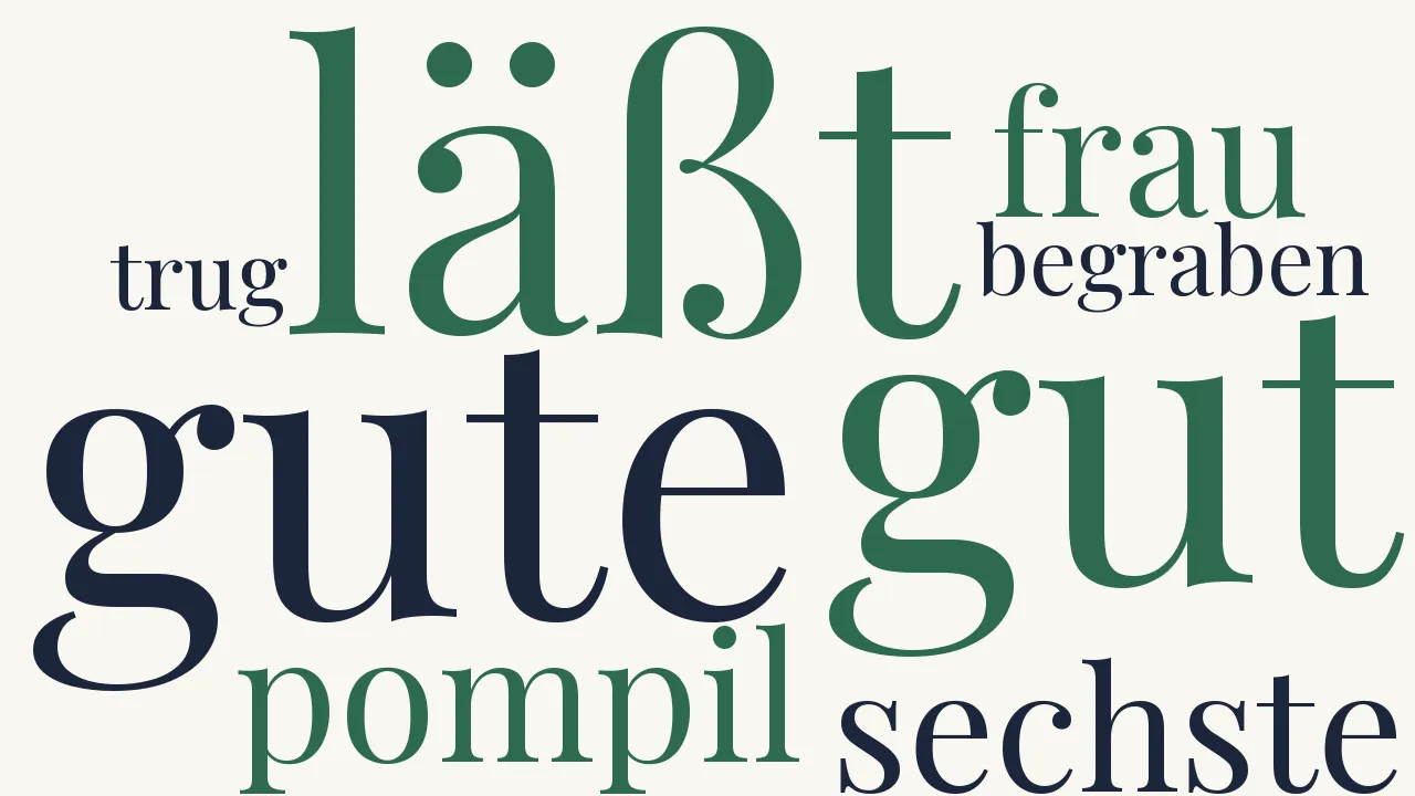Wortwolke zu Pompils Landgut