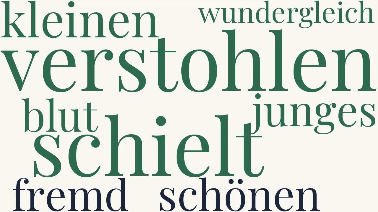 Wortwolke zu Ring der Liebe