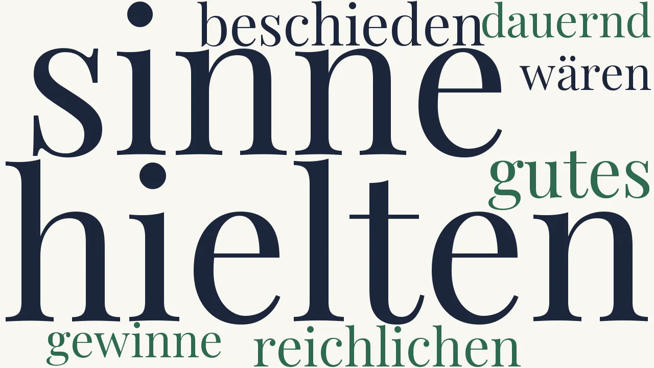 Wortwolke zu Wir Verdrießlichen