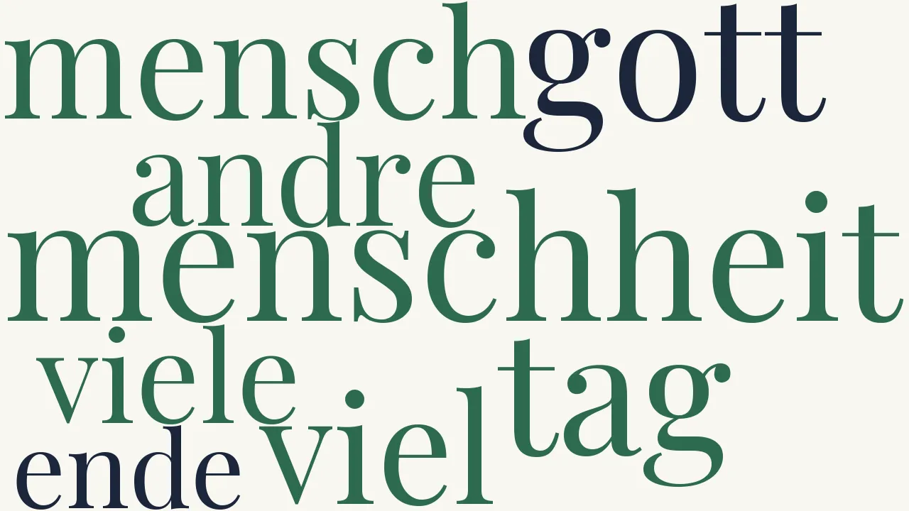 Wortwolke zu Die Mittelmässigen