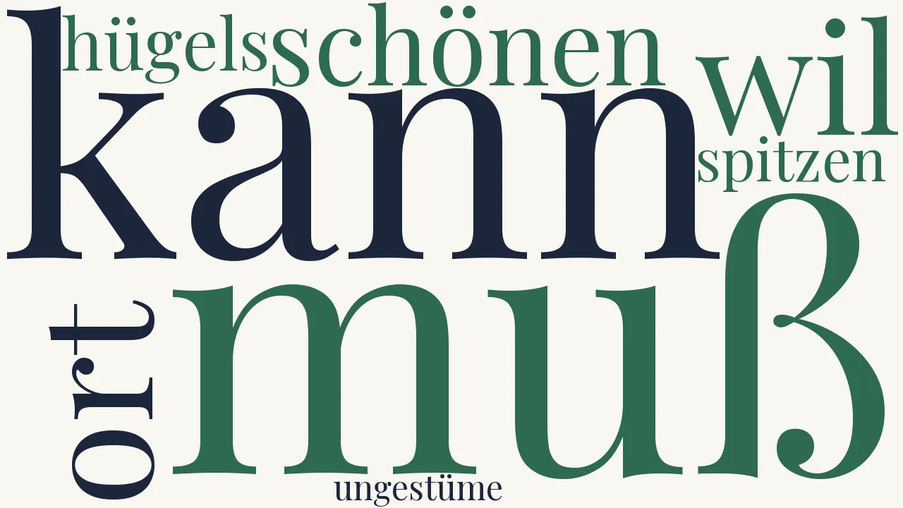 Wortwolke zu Lied