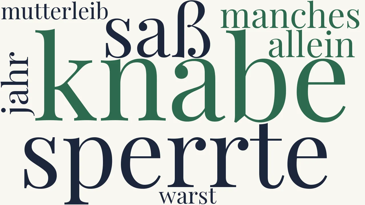 Wortwolke zu Der neue Amadis