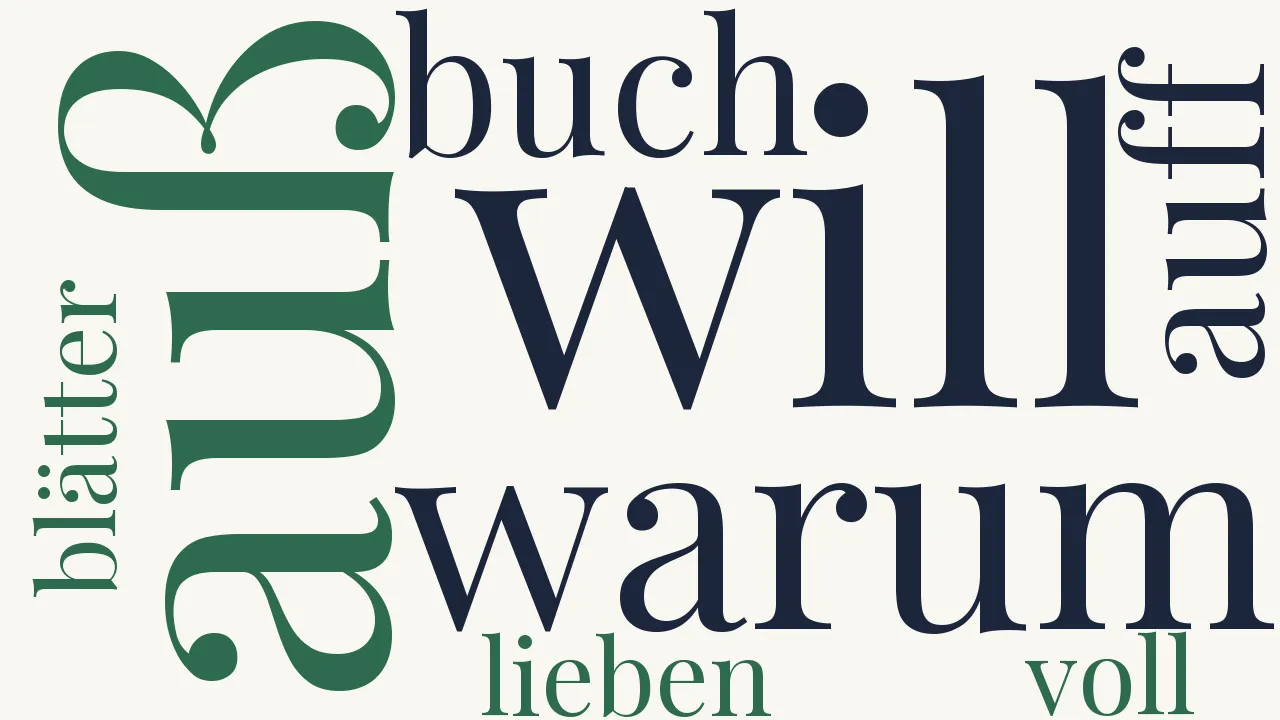Wortwolke zu Liebe, der Poeten Wezz-stein
