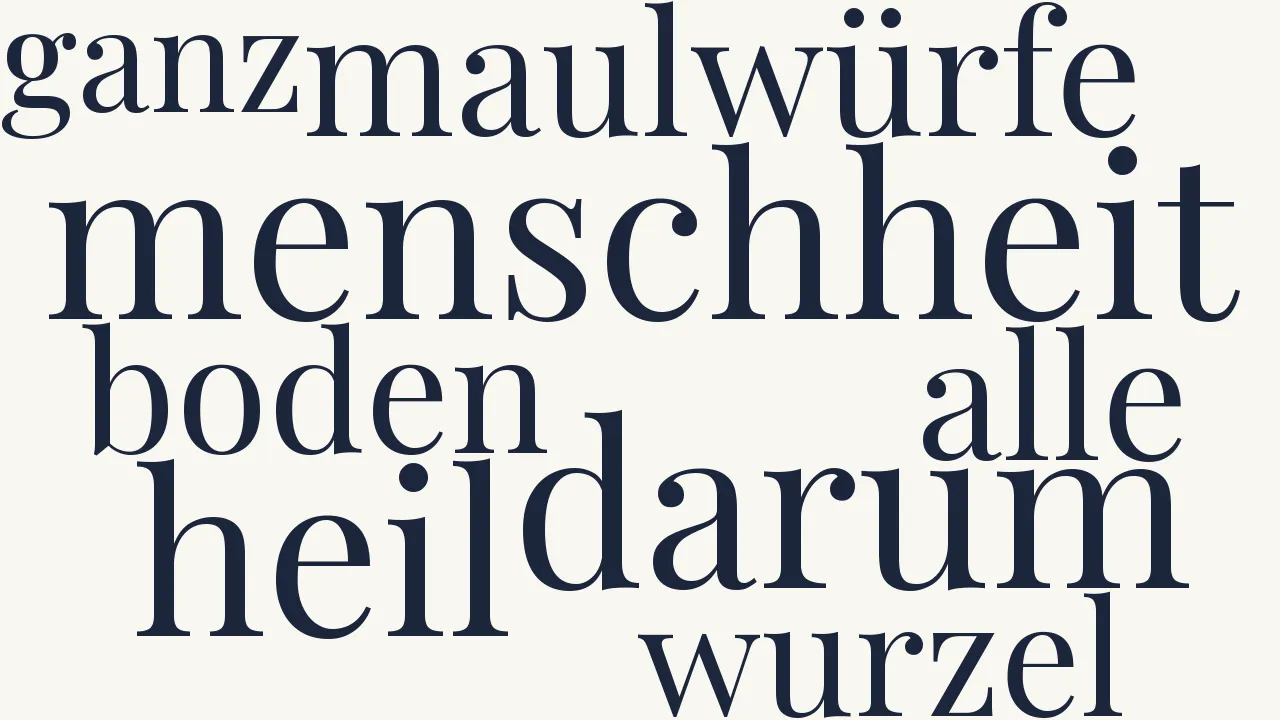 Wortwolke zu Die schwarze Brüderschaft