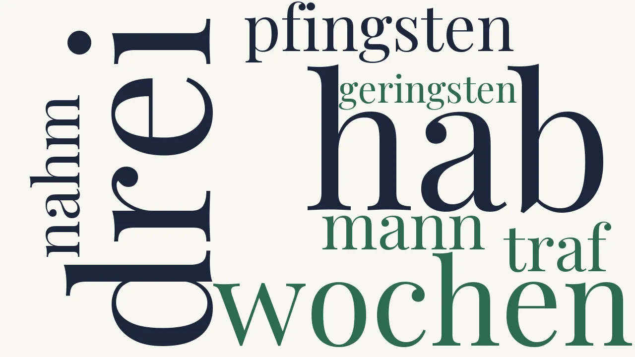 Wortwolke zu Die Wirtschafterin