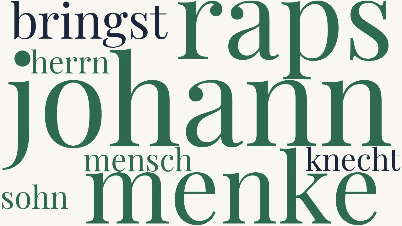 Wortwolke zu Der Schnapsrausch