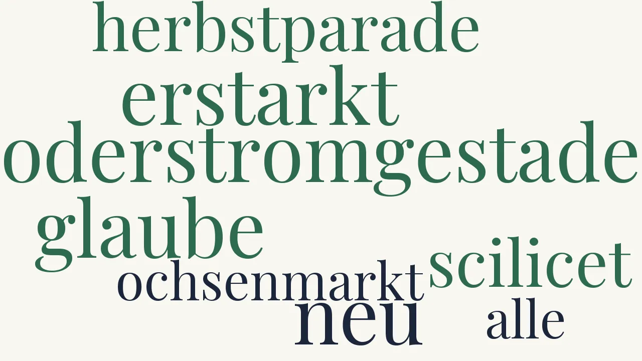 Wortwolke zu Breslauer Katholikentag