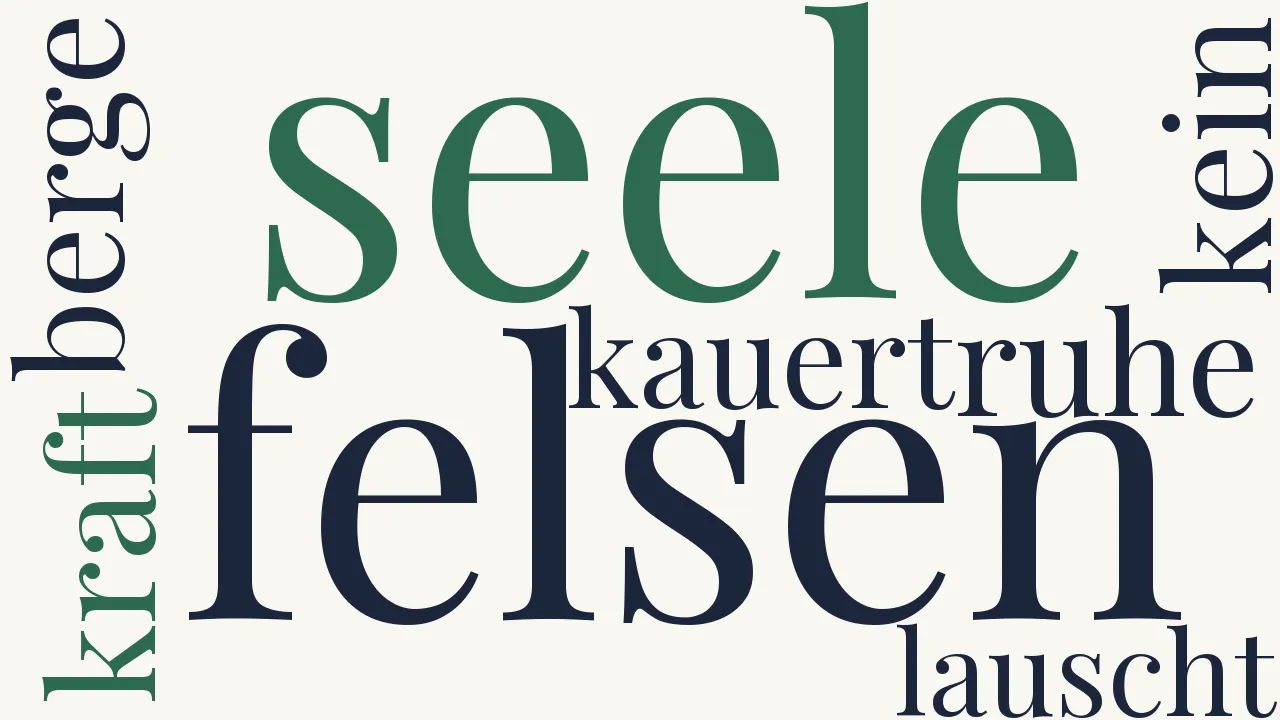 Wortwolke zu Die Geburt des Genies