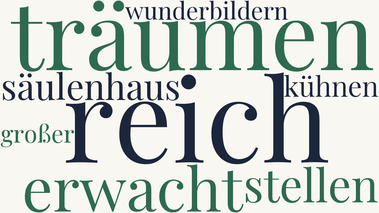 Wortwolke zu Götterdämmerung