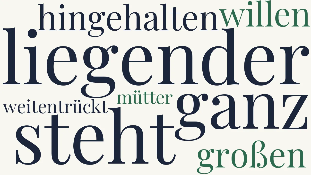 Wortwolke zu Sankt Sebastian