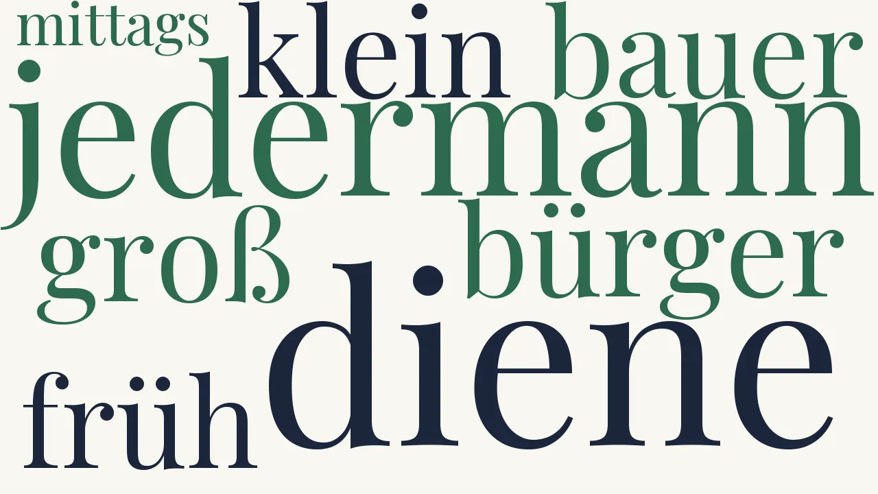 Wortwolke zu Sonnet und Rätzel in ein Stambuch