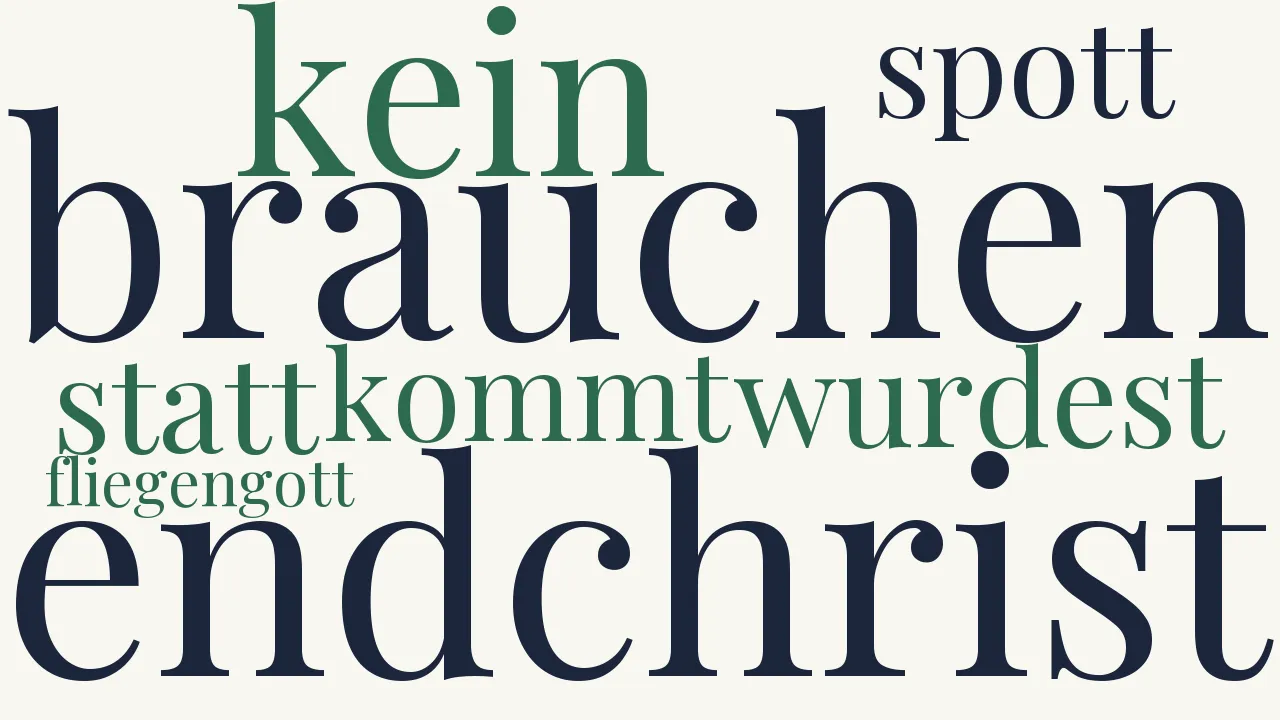 Wortwolke zu Nova Apocalypsis