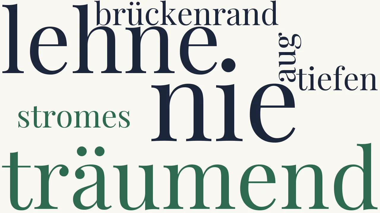 Wortwolke zu Fragment