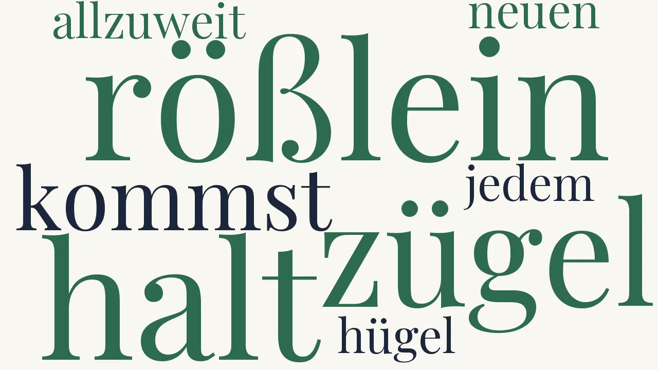 Wortwolke zu Beschränkt