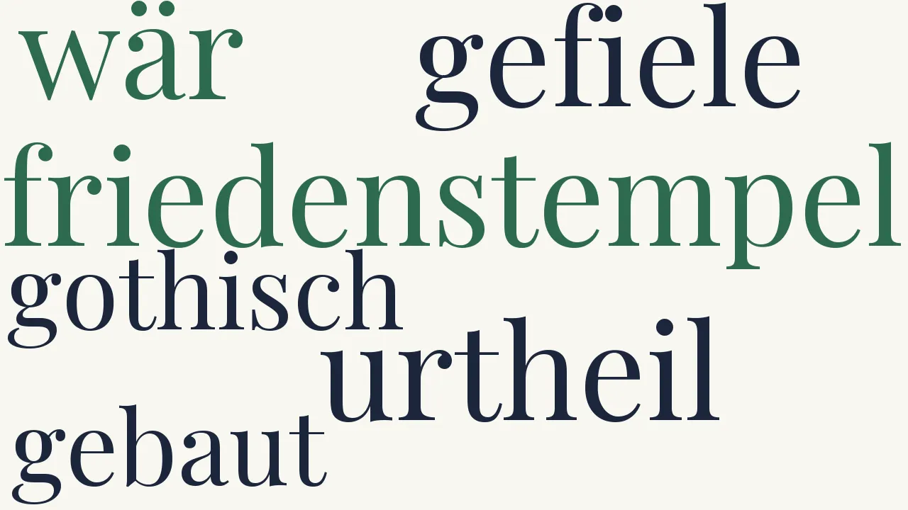 Wortwolke zu Gothischer Architekt