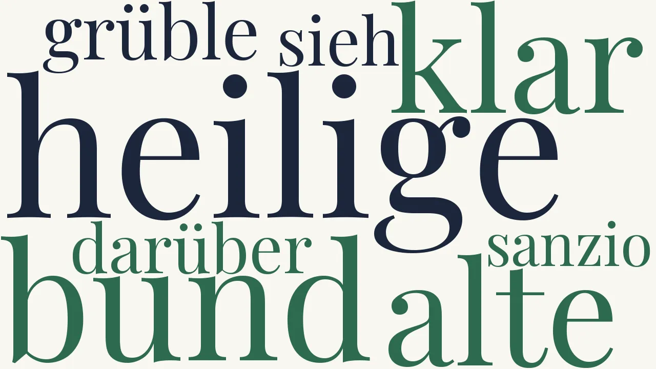 Wortwolke zu Raffael (4)