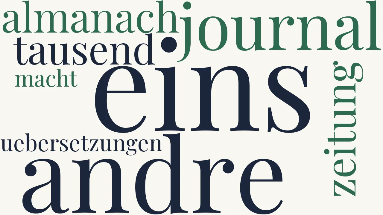 Wortwolke zu Sonettendichter