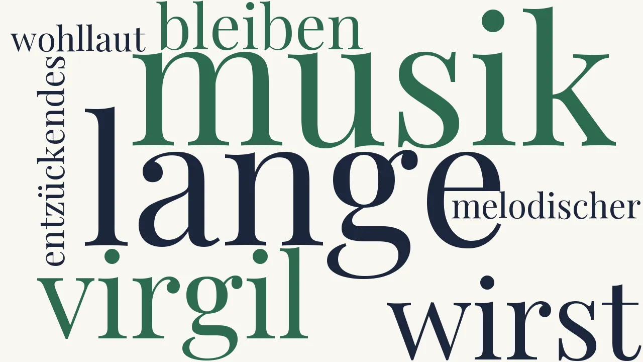 Wortwolke zu Tasso