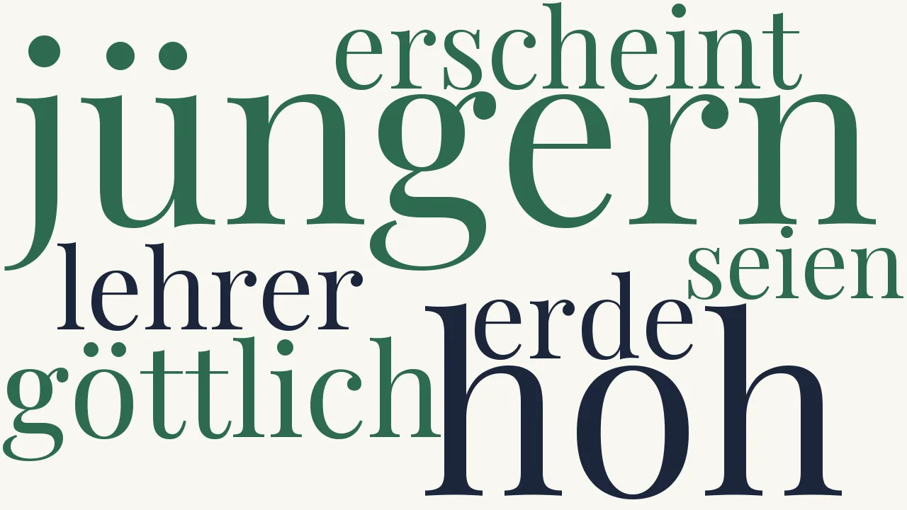 Wortwolke zu Thorwaldsen (7)
